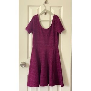 H&M Merlot-Colored Dress